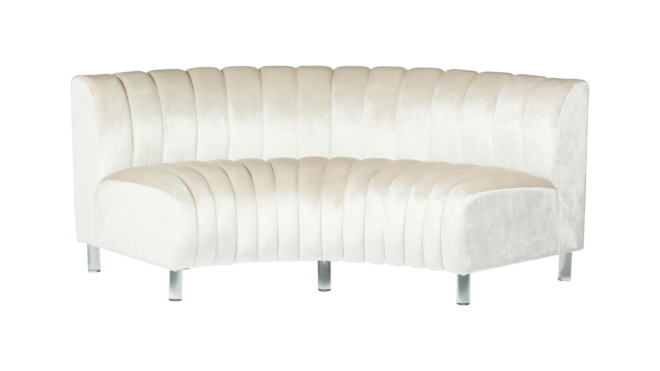 Curved Sofa Dining 