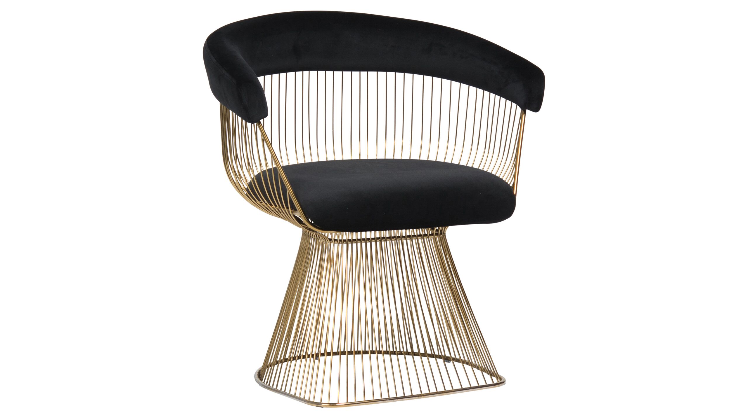 Wirechair Black - Angle